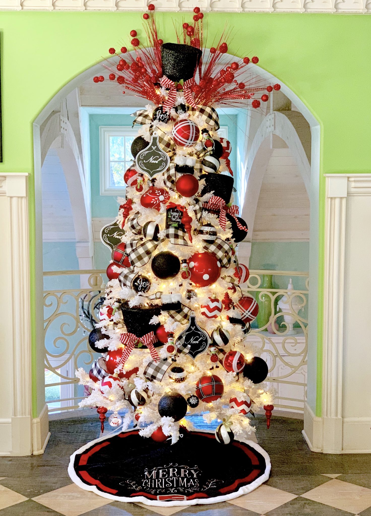 88 Christmas Tree Ideas Red L2sanpiero
