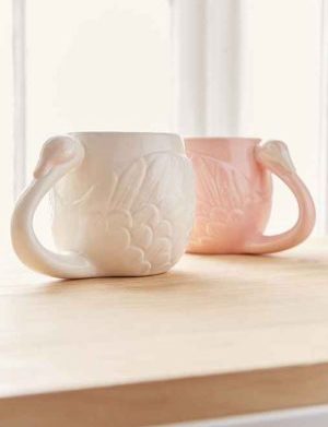 Swan coffee mug