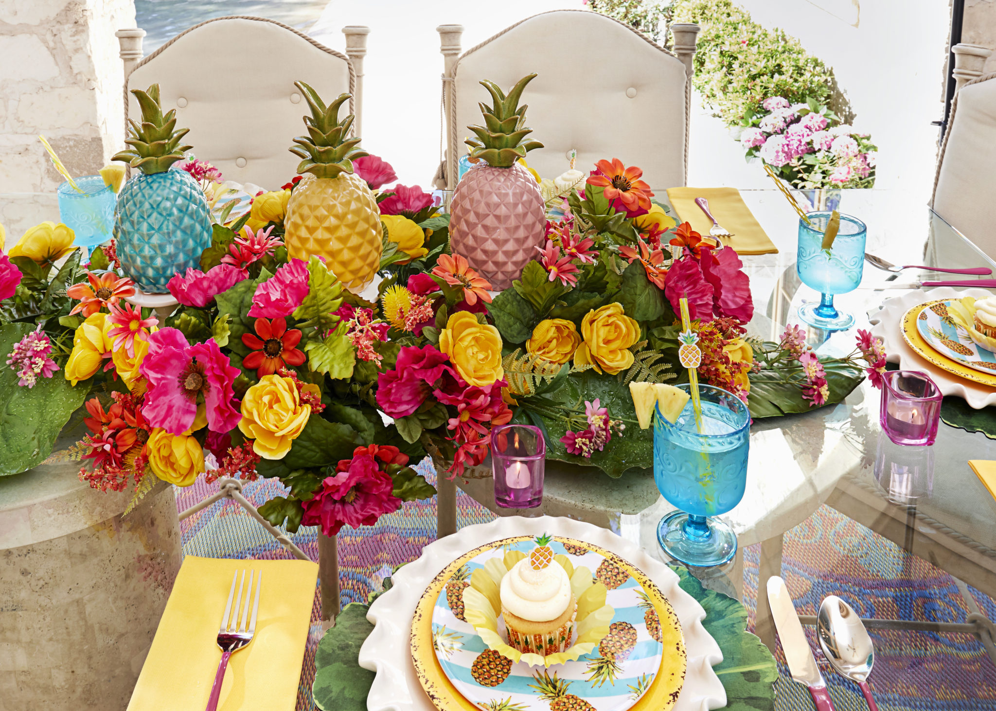 Pineapple, Pineapple Party, Michaels, Party Ideas, Summer
