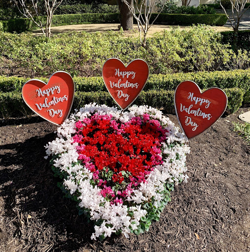 turtle creek lane flower heart for valentines from home depot
