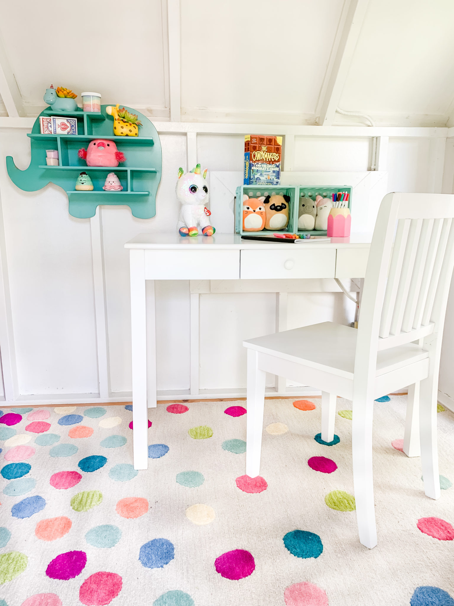 Turning a Little Girl's Playhouse into a Big Girl's Work Space | Turtle ...