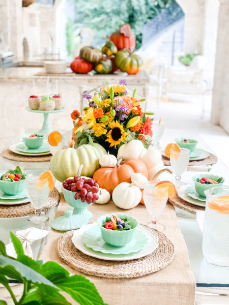 Transitioning a Summer Table to Fall | Turtle Creek Lane